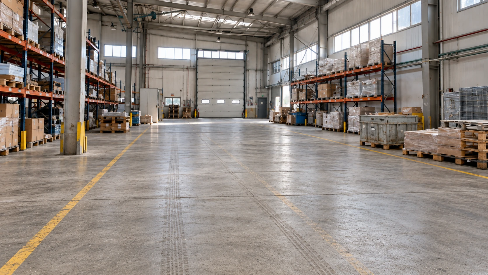 Limpieza de naves industriales
